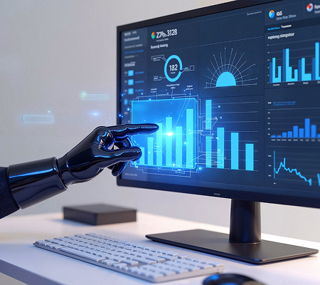 AI-powered analytics dashboards and business insight systems