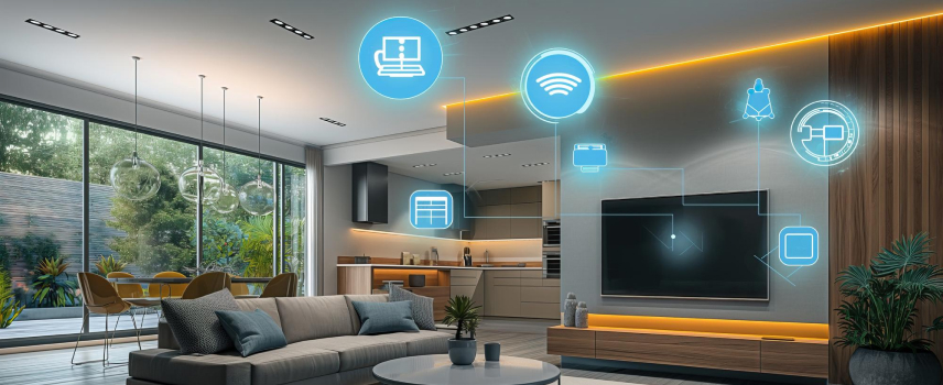 Smart home and building automation services for connected properties