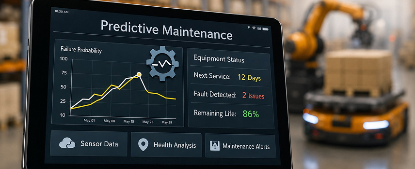 Predictive maintenance systems for connected assets and equipment